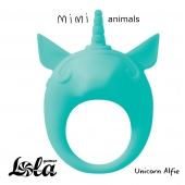 Зеленое эрекционное кольцо Unicorn Alfie - Lola Games - в Кисловодске купить с доставкой