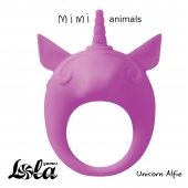 Фиолетовое эрекционное кольцо Unicorn Alfie - Lola Games - в Кисловодске купить с доставкой