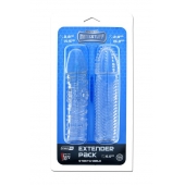 Комплект из 2 прозрачных насадок на пенис PENIS EXTENDER PACK - Dream Toys - в Кисловодске купить с доставкой
