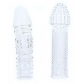 Комплект из 2 прозрачных насадок на пенис PENIS EXTENDER PACK - Dream Toys - в Кисловодске купить с доставкой