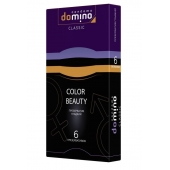 Разноцветные презервативы DOMINO Colour Beauty - 6 шт. - Domino - купить с доставкой в Кисловодске