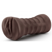 Коричневый мастурбатор-вагина Hot Chocolate Brianna - Blush Novelties - в Кисловодске купить с доставкой