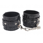 Черные наручники Surrender Wrist Restraints - Chisa - купить с доставкой в Кисловодске