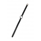 Черный кляп-кольцо Modesty - Lola Games - купить с доставкой в Кисловодске