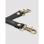 Черный фиксатор для манжет Bound to You Faux Leather Hogtie - Fifty Shades of Grey - купить с доставкой в Кисловодске