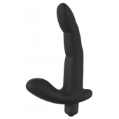 Черный вибромассажер простаты Naughty Finger Prostate Vibe - 13,8 см. - Orion - в Кисловодске купить с доставкой