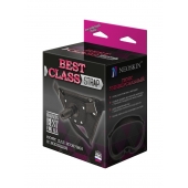 Черный пояс для насадок BEST CLASS STRAP - LOVETOY (А-Полимер) - купить с доставкой в Кисловодске