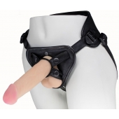 Пояс харнесс BEST UNI strap с 2 насадками - 18 и 22 см. - LOVETOY (А-Полимер) - купить с доставкой в Кисловодске