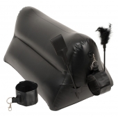 Надувная любовная подушка Portable Triangle Cushion с аксессуарами - Orion - купить с доставкой в Кисловодске