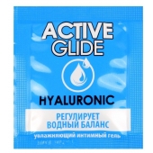 Лубрикант на водной основе Active Glide с гиалуроновой кислотой - 3 гр. - Биоритм - купить с доставкой в Кисловодске
