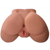 Кофейный мастурбатор-полуторс Perfect Ass Masturbator - Pipedream - в Кисловодске купить с доставкой