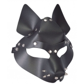 Черная маска Wolf с шипами - Sitabella - купить с доставкой в Кисловодске
