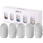 Набор из 5 мастурбаторов Hedy X5 Mixed - Svakom - в Кисловодске купить с доставкой