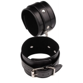 Черные оковы Classic Ankle Cuffs - Chisa - купить с доставкой в Кисловодске