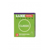 Гладкие презервативы LUXE Royal Classic - 3 шт. - Luxe - купить с доставкой в Кисловодске