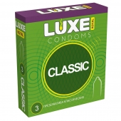 Гладкие презервативы LUXE Royal Classic - 3 шт. - Luxe - купить с доставкой в Кисловодске