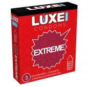 Текстурированные презервативы LUXE Royal Extreme - 3 шт. - Luxe - купить с доставкой в Кисловодске