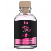 Массажный гель с согревающим эффектом Cotton Candy - 30 мл. - INTT - купить с доставкой в Кисловодске