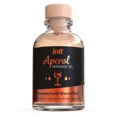 Массажный гель с согревающим эффектом Aperol - 30 мл. - INTT - купить с доставкой в Кисловодске