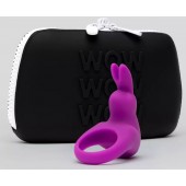 Фиолетовое эрекционное виброкольцо Happy Rabbit Cock Ring Kit - Happy Rabbit - в Кисловодске купить с доставкой