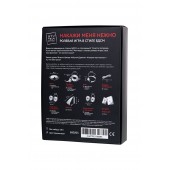 Фиолетовый набор БДСМ «Накажи меня нежно» с карточками - Штучки-дрючки - купить с доставкой в Кисловодске