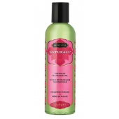 Массажное масло Naturals Strawberry Dreams с ароматом клубники - 59 мл. - Kama Sutra - купить с доставкой в Кисловодске