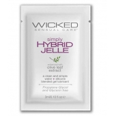 Гель-лубрикант на водно-силиконовой основе Simply Hybrid Jelle - 3 мл. - Wicked - купить с доставкой в Кисловодске