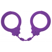 Фиолетовые силиконовые поножи Limitation - Lola Games - купить с доставкой в Кисловодске