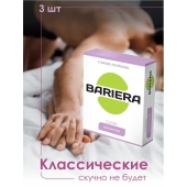 Классические презервативы Bariera Classic - 3 шт. - Bariera - купить с доставкой в Кисловодске