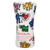 Мастурбатор-туба Keith Haring Soft Tube CUP - Tenga - в Кисловодске купить с доставкой