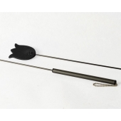 Черный стек  Тюльпан  - 60 см. - Sitabella - купить с доставкой в Кисловодске