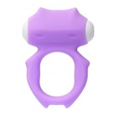 Фиолетовое виброкольцо на пенис Zort - A-toys - в Кисловодске купить с доставкой