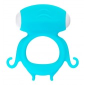 Голубое виброкольцо на пенис Sair - A-toys - в Кисловодске купить с доставкой