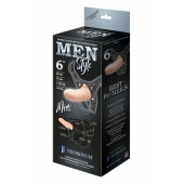 Пустотелый фаллопротез MEN STYLE - 17,5 см. - LOVETOY (А-Полимер) - купить с доставкой в Кисловодске