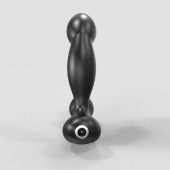 Черный вибромассажер простаты и промежности Prostate Pro с пультом ДУ - Bathmate - в Кисловодске купить с доставкой