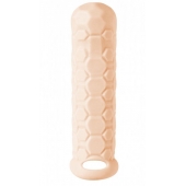 Телесный фаллоудлинитель Homme Long - 15,5 см. - Lola Games - в Кисловодске купить с доставкой
