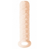Телесный фаллоудлинитель Homme Long - 13,5 см. - Lola Games - в Кисловодске купить с доставкой