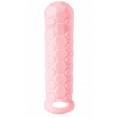 Розовый фаллоудлинитель Homme Long - 15,5 см. - Lola Games - в Кисловодске купить с доставкой