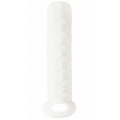 Белый фаллоудлинитель Homme Long - 13,5 см. - Lola Games - в Кисловодске купить с доставкой