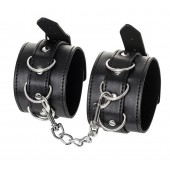 Черные оковы Anonymo из искусственной кожи - ToyFa - купить с доставкой в Кисловодске