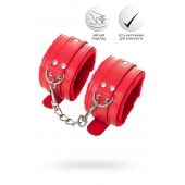 Красные оковы Anonymo из искусственной кожи - ToyFa - купить с доставкой в Кисловодске