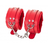 Красные оковы Anonymo из искусственной кожи - ToyFa - купить с доставкой в Кисловодске