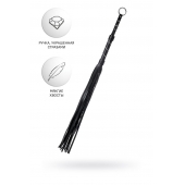 Черный флоггер Anonymo - 64 см. - ToyFa - купить с доставкой в Кисловодске