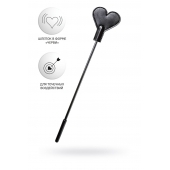 Черный стек со шлепком в форме сердца Anonymo - 35 см. - ToyFa - купить с доставкой в Кисловодске