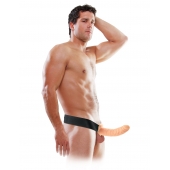 Полый страпон 8  Hollow Strap-On телесного цвета - 19 см. - Pipedream - купить с доставкой в Кисловодске