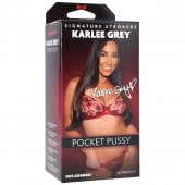 Мастурбатор-вагина Karlee Grey ULTRASKYN Pocket Pussy - Doc Johnson - в Кисловодске купить с доставкой