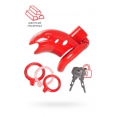 Красный мужской пояс верности из пластика - ToyFa - купить с доставкой в Кисловодске