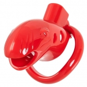 Красный мужской пояс верности из пластика - ToyFa - купить с доставкой в Кисловодске