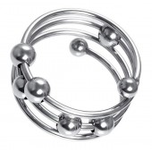 Большое металлическое кольцо под головку пениса - ToyFa - купить с доставкой в Кисловодске