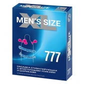 Стимулирующая насадка на пенис MEN SIZE 777 - Sitabella - в Кисловодске купить с доставкой